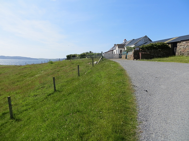 Little Ayre - end of public road