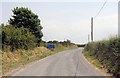 Minor road approaching Betws Ifan