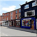 Four businesses, Severn Street, Newtown