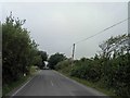 Powerlines alongside the B4353 Ty-Mawr