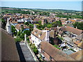TQ9220 : View west from Rye Church tower by Christine Johnstone