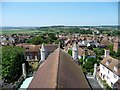 TQ9220 : View west-south-west from Rye Church tower by Christine Johnstone
