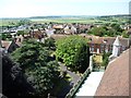 TQ9220 : View south-west from Rye Church tower by Christine Johnstone