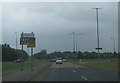 A179 junction with the A1086 in Hartlepool