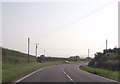 A487 road junction at Rhandir