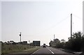 A487 approaching Gogerddan Crossroads