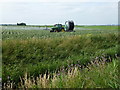 TL4493 : Potato irrigation on Latches Fen near Stonea by Richard Humphrey
