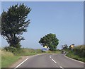 Entering Maen-y-groes on A486