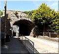 Combined road and railway bridge, Tenby