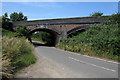 Disused railway bridge on the road to Verney Junction