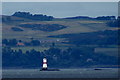 NT2081 : Lighthouse on Oxcars in the Firth of Forth by Mike Pennington