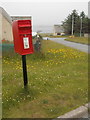 HU3572 : Sullom: postbox № ZE2 30 by Chris Downer