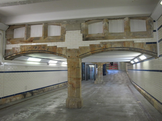 Subway at Middlesbrough station
