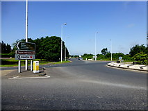 H4373 : Derry Road Roundabout, Omagh by Kenneth  Allen
