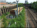 Railway tracks at Barrack Street