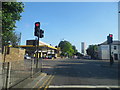 TQ3494 : Hertford Road at the junction of Bounces Road by David Howard