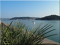 SH7878 : The Conwy Estuary looking like the Med by Steve  Fareham