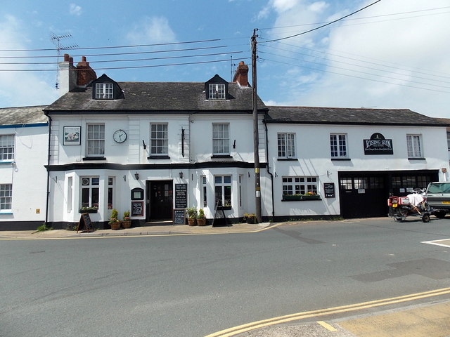 Rising Sun, Sidford © Jaggery :: Geograph Britain and Ireland