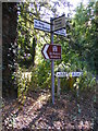 TM3186 : Roadsign on Abbey Road by Geographer