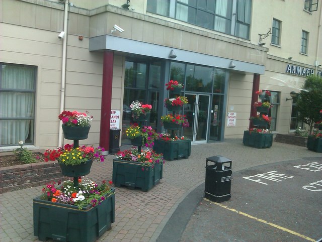 Floral display, Armagh