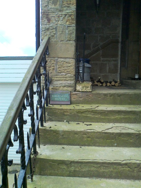 Steps to Greystoc House