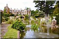 Sedgwick House from the Water Garden