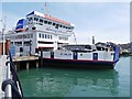 SZ6399 : Isle of Wight Ferry at Portsmouth Terminal by David Dixon