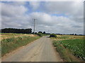 A bridleway heading towards Kirkby Wharfe