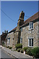 Leaning Chimney. Kingsbury Episcopi