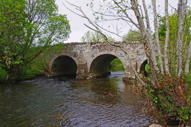 Bridge over the Duniry River, near... © P L Chadwick :: Geograph Ireland