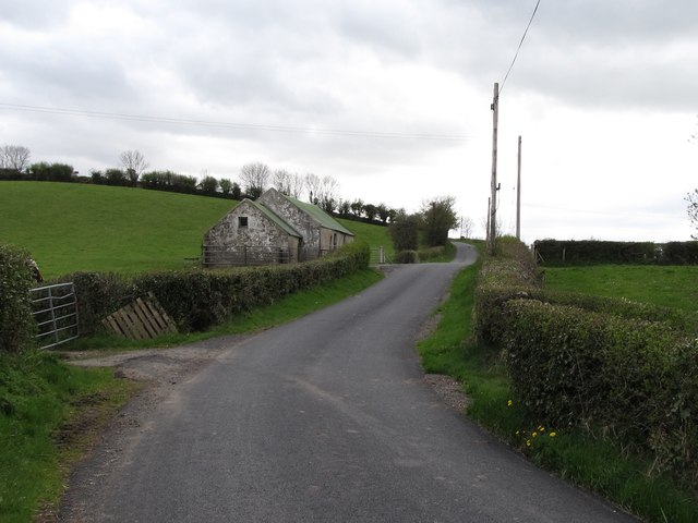 Farm sheds on School Road, Lisnisk TD © Eric Jones cc-by-sa/2.0 ...