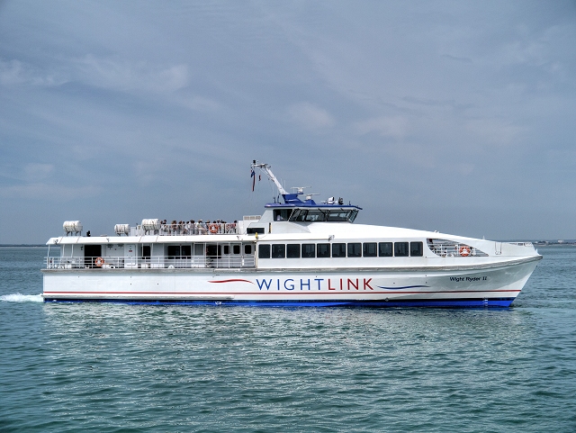 wightlink catamaran ferry
