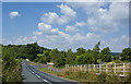 Mill Lane at the entrance to Ribblesdale Park