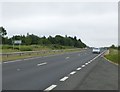 A car heads north along the A1