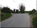 Bannfield Road at its junction with Crabtree Road