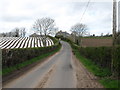 Tirkelly Road ascending to the junction with Ballyroney Road