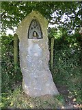 ST5138 : Closer view of the stone by Bill Nicholls