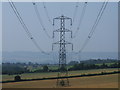 TQ7560 : Pylons, Medway Valley by Chris Whippet