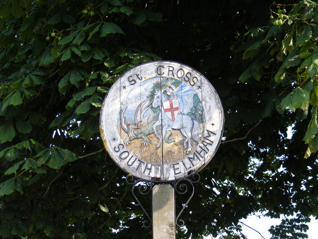 St.Cross South Elmham Village sign