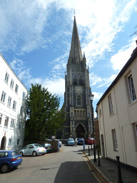 Looking along Church Street towards St Martin's