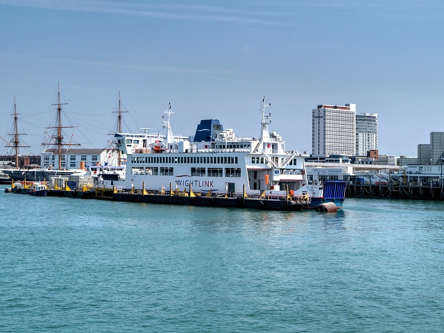 Isle of Wight Ferry, Portsmouth Harbour