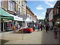 Winchester, market stalls