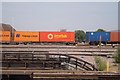 Colourful freight train - Reading