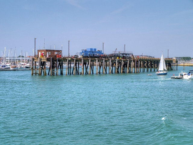 Portsmouth Harbour, Gosport Oil Fuel... © David Dixon Cc-by-sa/2.0 ...