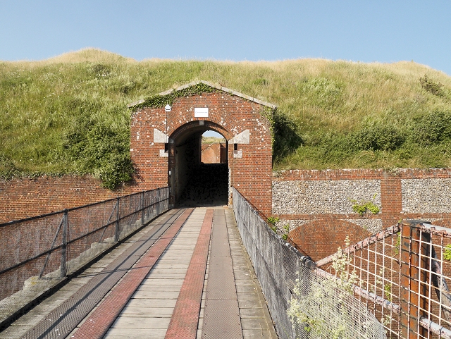 Entrance to Bembridge Fort