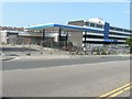 Derelict petrol station, West Cliff Road