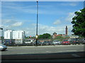 Manchester: looking north across New Bridge Street