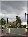 SJ8496 : Derelict Unitarian church, Upper Brook Street, Manchester by Christopher Hilton