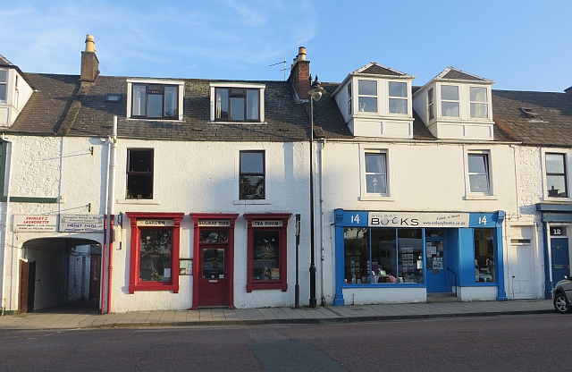 Shops, St Cuthbert Street, Kirkcudbright
