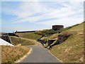 Path to Gun emplacements - Newhaven fort